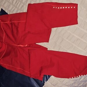 Lululemon Athletica Bold Red Leggings